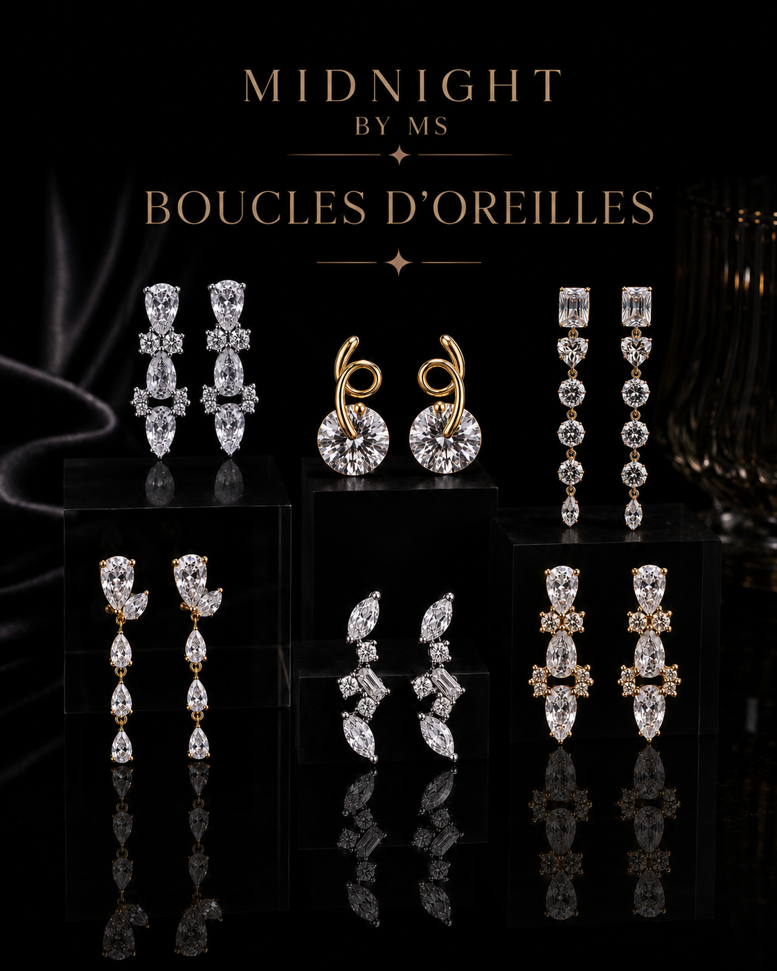 BOUCLES D'OREILLES MIDNIGHT™